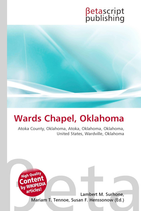Kniha Wards Chapel, Oklahoma Mariam T. Tennoe
