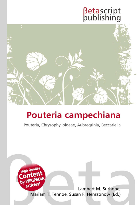 Knjiga Pouteria campechiana Mariam T. Tennoe