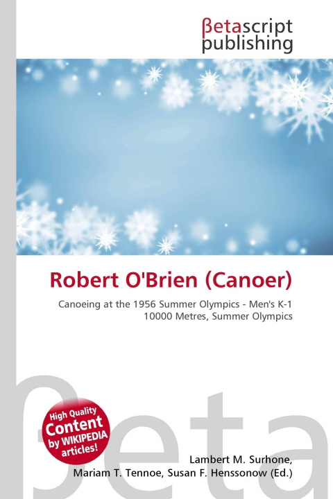 Kniha Robert O'Brien (Canoer) Mariam T. Tennoe