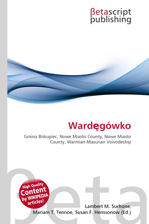 Kniha Ward¿gówko Mariam T. Tennoe
