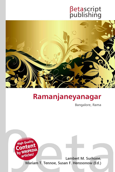 Kniha Ramanjaneyanagar Mariam T. Tennoe