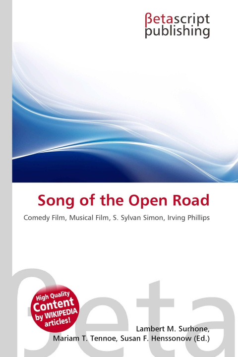 Kniha Song of the Open Road Mariam T. Tennoe