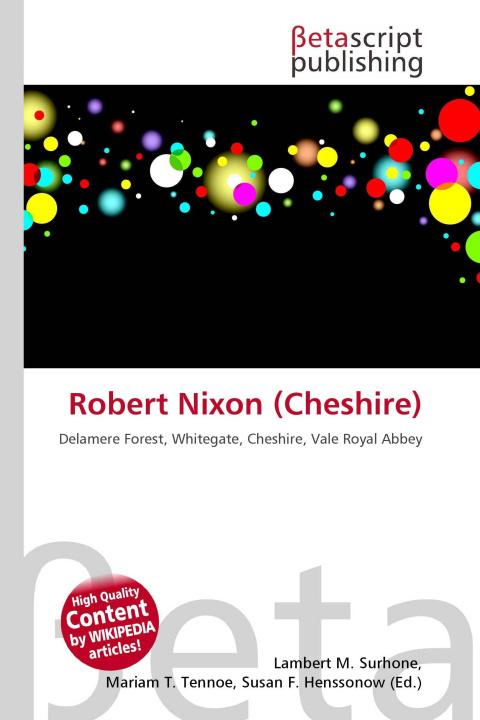 Kniha Robert Nixon (Cheshire) Mariam T. Tennoe