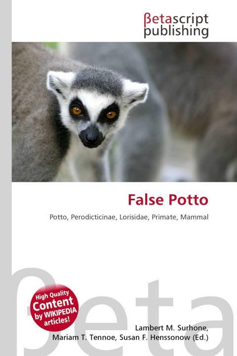 Kniha False Potto Mariam T. Tennoe