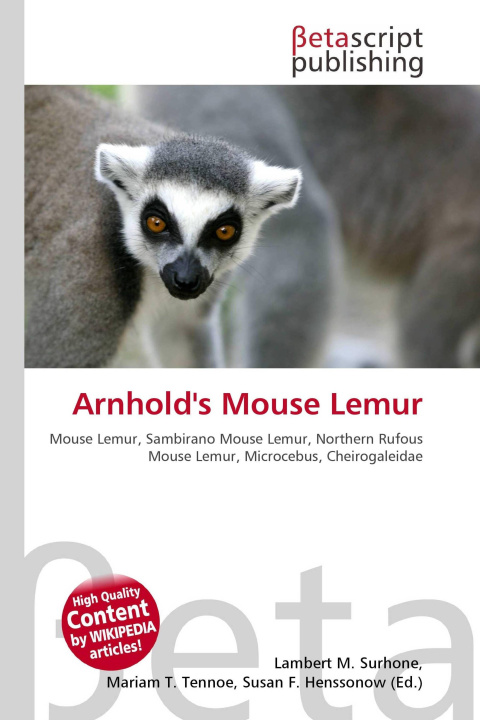 Kniha Arnhold's Mouse Lemur Mariam T. Tennoe