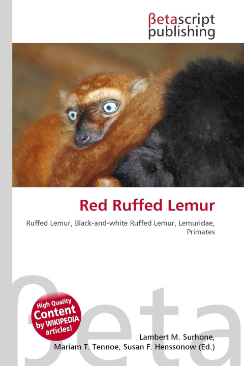 Kniha Red Ruffed Lemur Mariam T. Tennoe