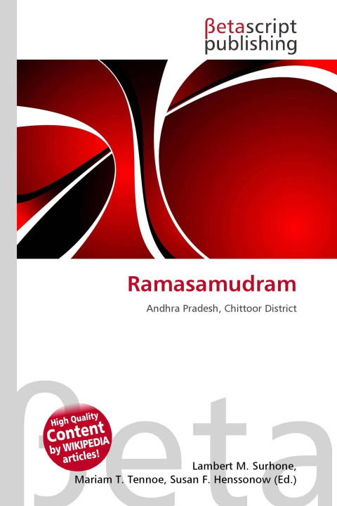 Kniha Ramasamudram Mariam T. Tennoe