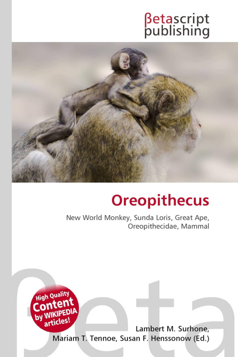 Kniha Oreopithecus Mariam T. Tennoe
