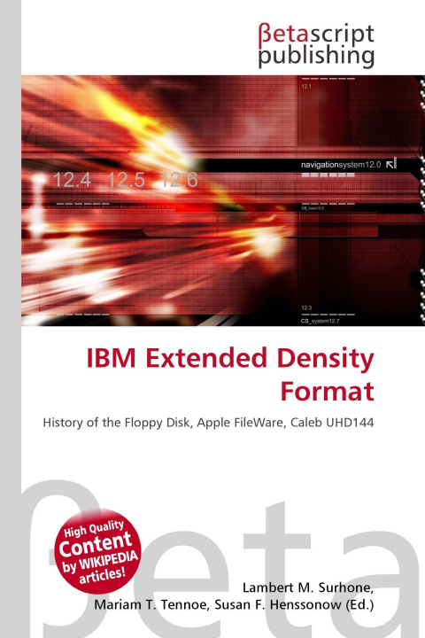 Kniha IBM Extended Density Format Mariam T. Tennoe
