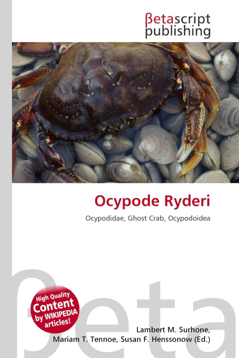 Kniha Ocypode Ryderi Mariam T. Tennoe