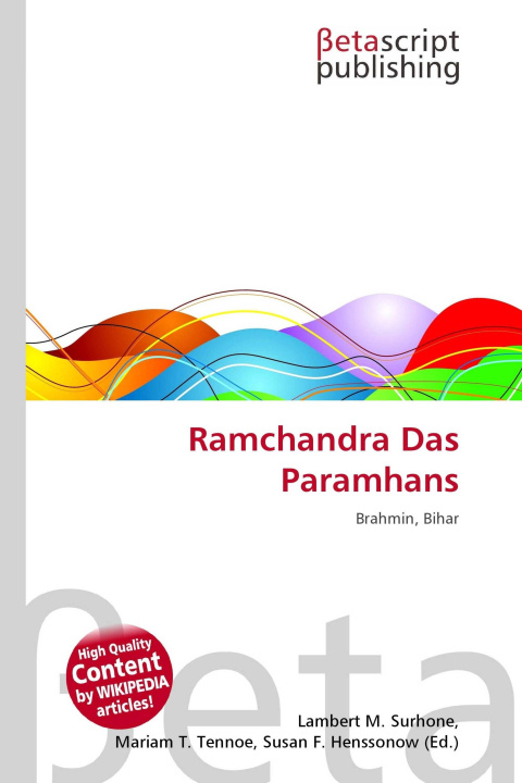 Kniha Ramchandra Das Paramhans Mariam T. Tennoe