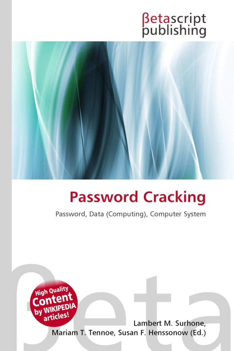 Kniha Password Cracking Mariam T. Tennoe