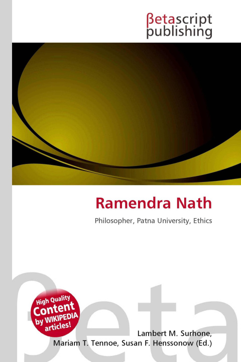 Knjiga Ramendra Nath Mariam T. Tennoe