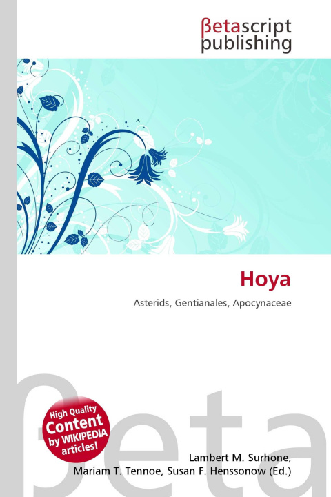 Kniha Hoya Mariam T. Tennoe