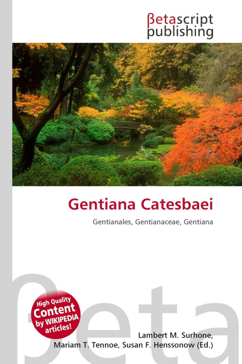 Kniha Gentiana Catesbaei Mariam T. Tennoe