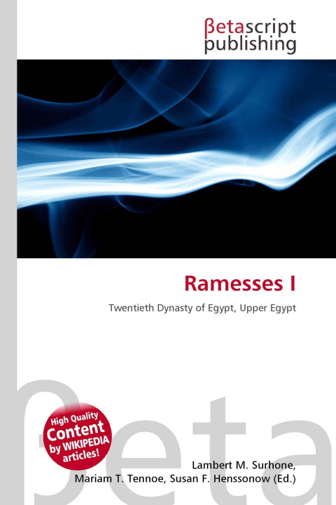 Kniha Ramesses I Mariam T. Tennoe
