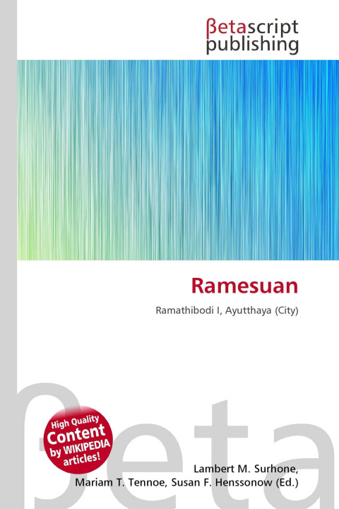 Kniha Ramesuan Mariam T. Tennoe