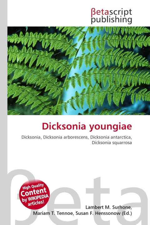 Kniha Dicksonia youngiae Mariam T. Tennoe