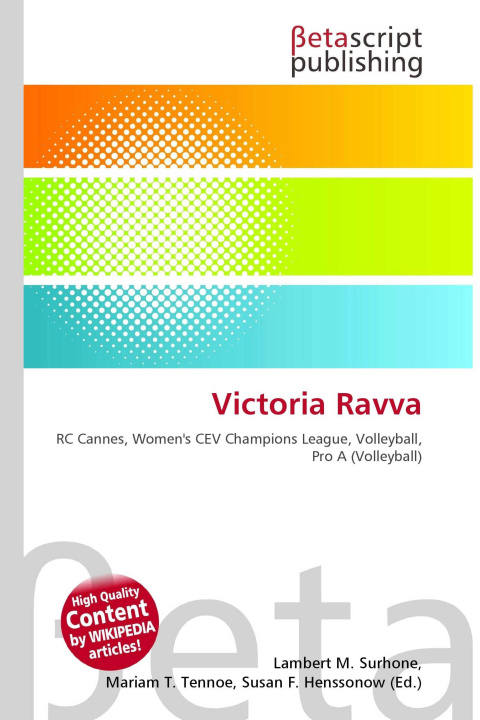 Kniha Victoria Ravva Mariam T. Tennoe