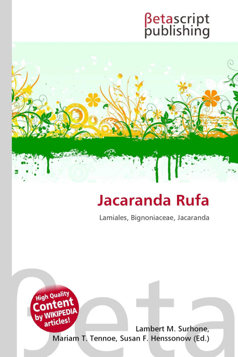 Kniha Jacaranda Rufa Mariam T. Tennoe