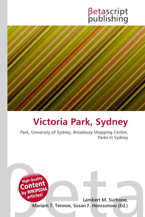 Kniha Victoria Park, Sydney Mariam T. Tennoe