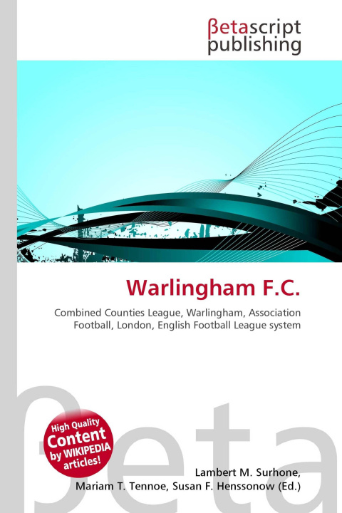 Knjiga Warlingham F.C. Mariam T. Tennoe