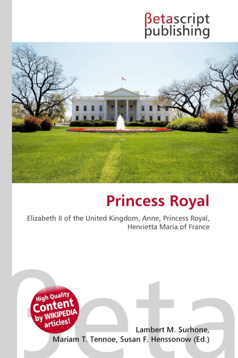Kniha Princess Royal Mariam T. Tennoe