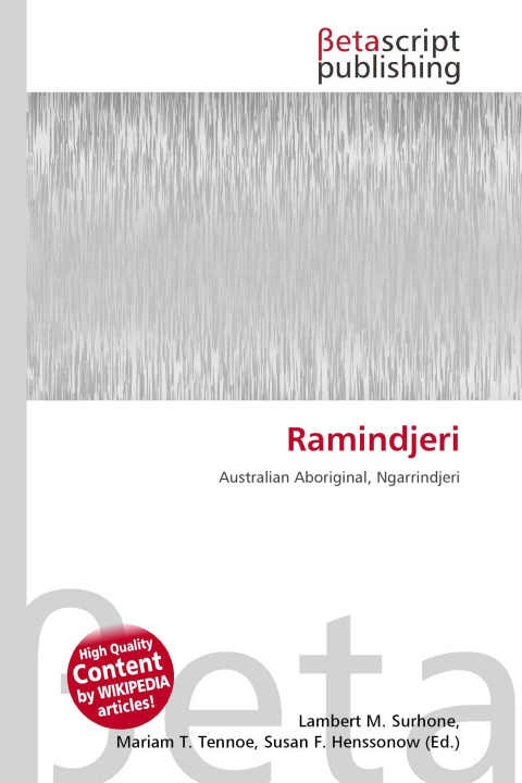 Kniha Ramindjeri Mariam T. Tennoe