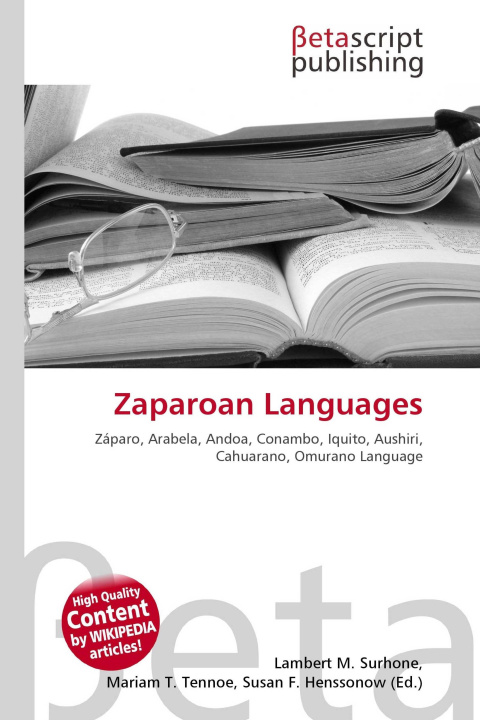 Kniha Zaparoan Languages Mariam T. Tennoe