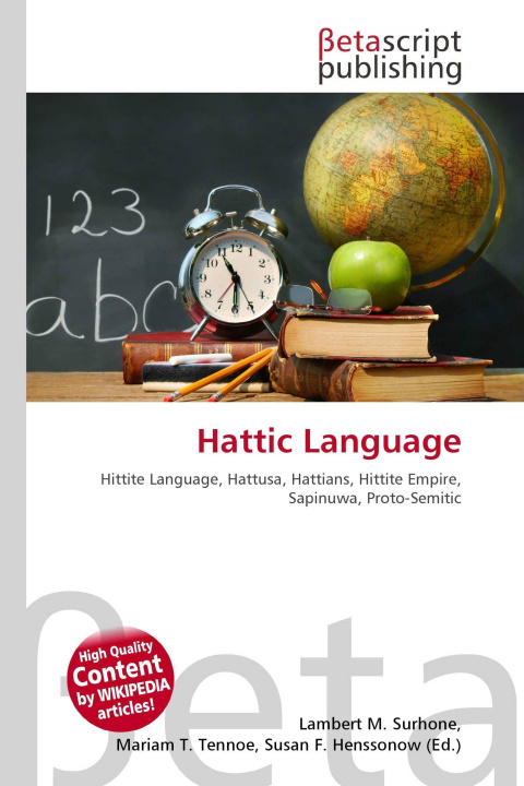 Kniha Hattic Language Mariam T. Tennoe