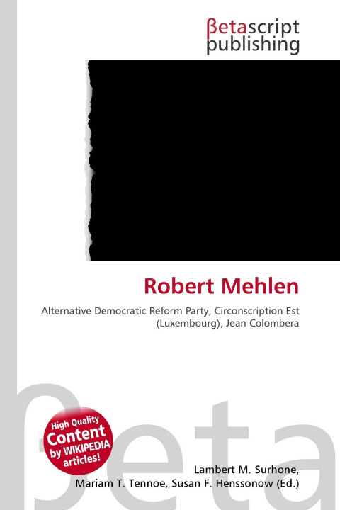 Kniha Robert Mehlen Mariam T. Tennoe