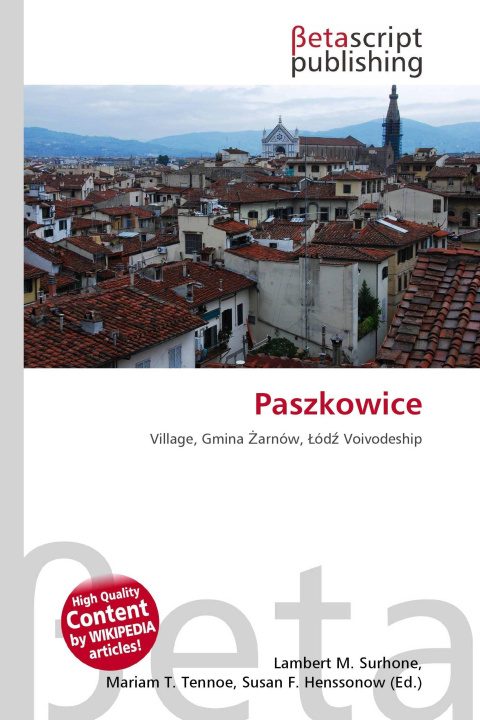 Kniha Paszkowice Mariam T. Tennoe