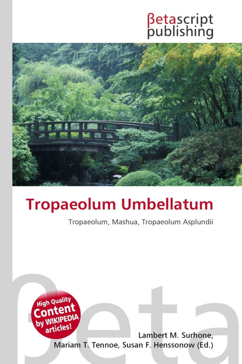 Kniha Tropaeolum Umbellatum Mariam T. Tennoe