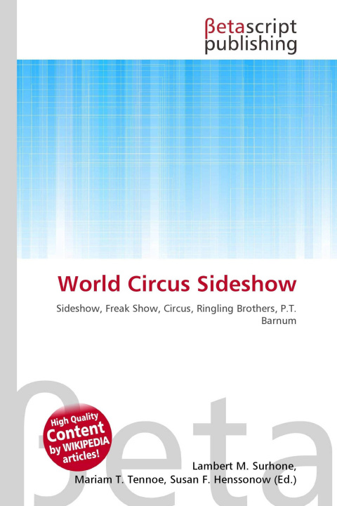 Kniha World Circus Sideshow Mariam T. Tennoe