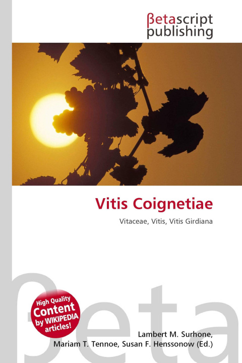 Kniha Vitis Coignetiae Mariam T. Tennoe