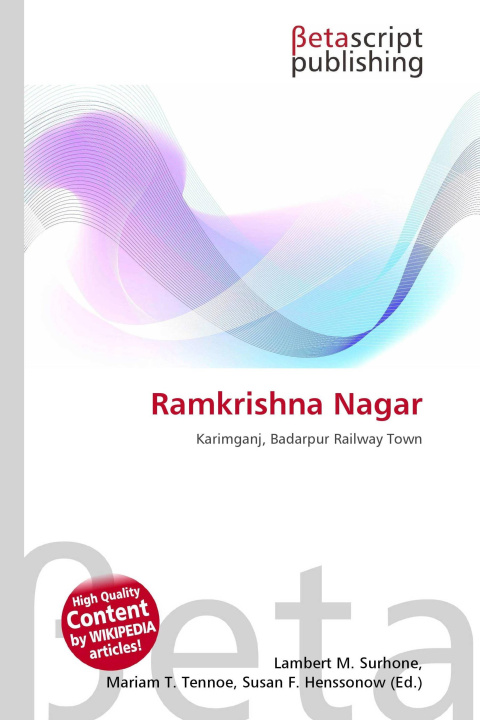 Kniha Ramkrishna Nagar Mariam T. Tennoe