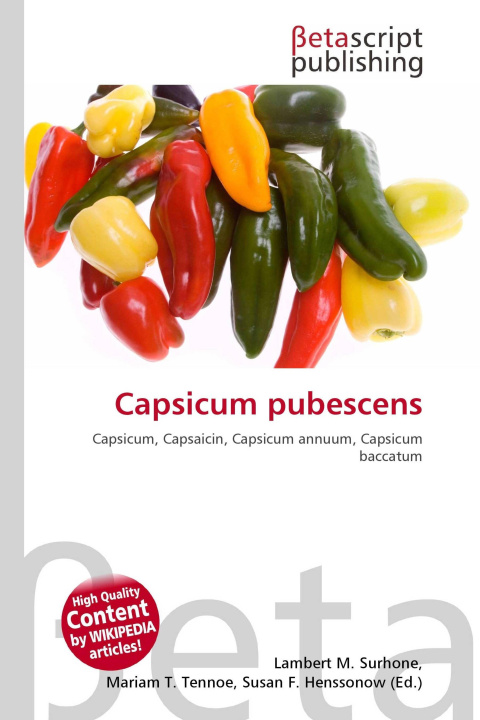 Kniha Capsicum pubescens Mariam T. Tennoe