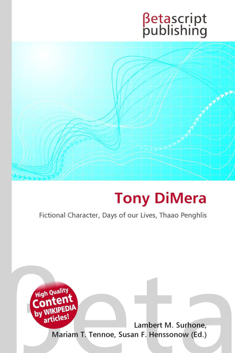 Kniha Tony DiMera Mariam T. Tennoe