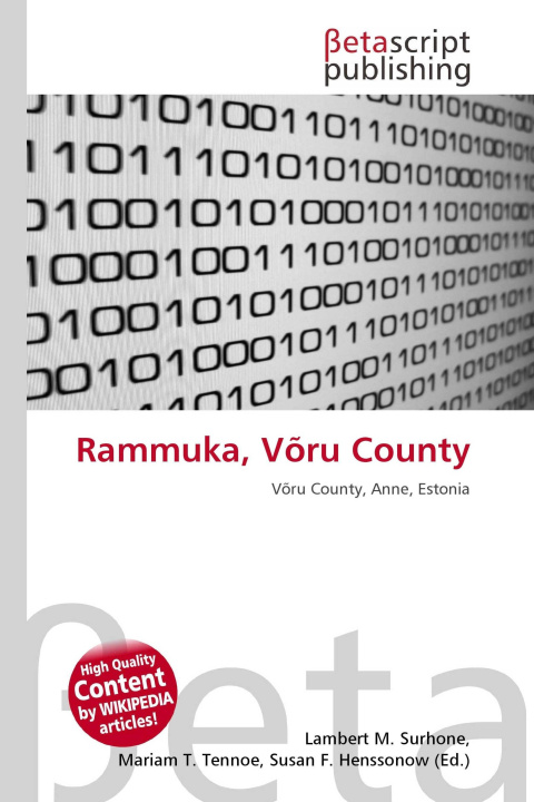 Kniha Rammuka, Võru County Mariam T. Tennoe