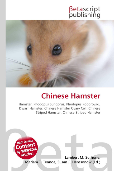 Kniha Chinese Hamster Mariam T. Tennoe