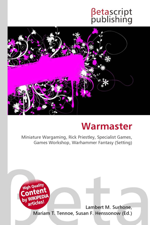Kniha Warmaster Mariam T. Tennoe