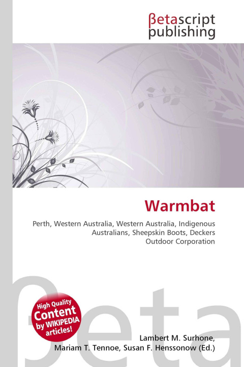 Kniha Warmbat Mariam T. Tennoe