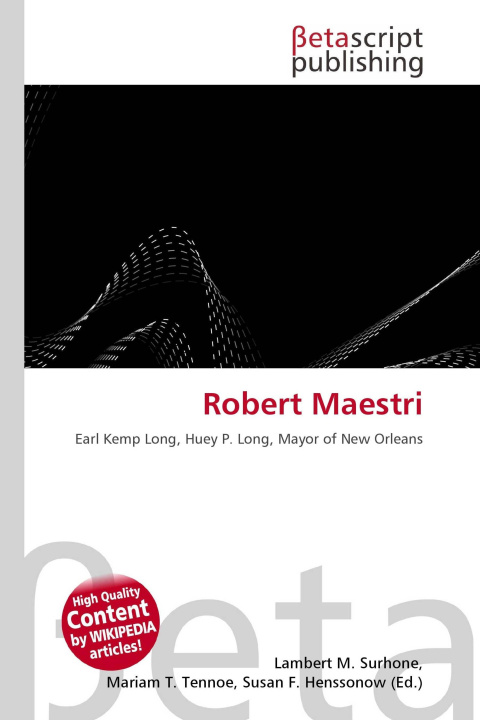 Kniha Robert Maestri Mariam T. Tennoe