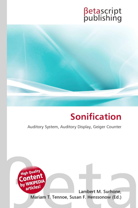 Kniha Sonification Mariam T. Tennoe