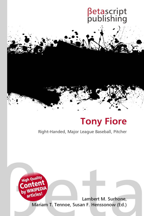 Kniha Tony Fiore Mariam T. Tennoe