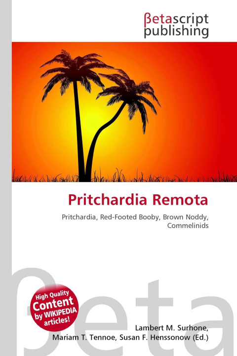 Kniha Pritchardia Remota Mariam T. Tennoe