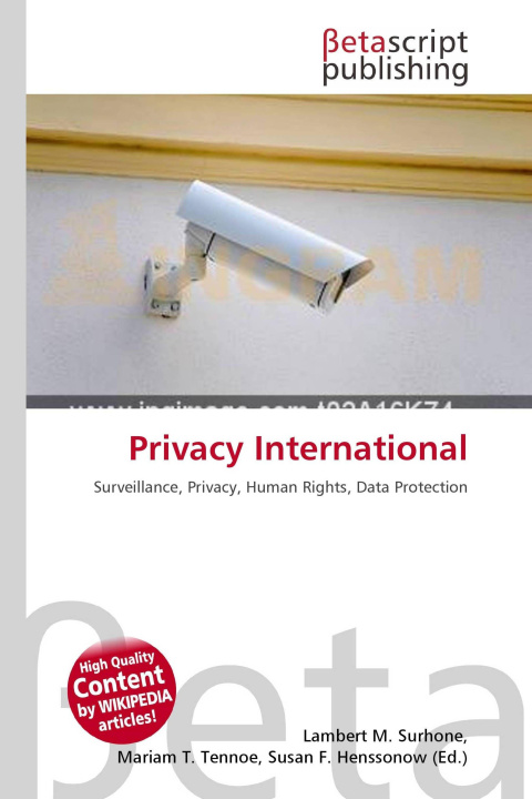 Kniha Privacy International Mariam T. Tennoe