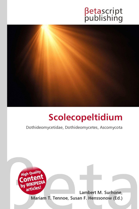 Kniha Scolecopeltidium Mariam T. Tennoe