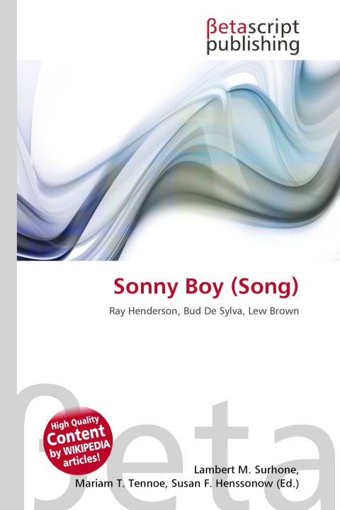 Knjiga Sonny Boy (Song) Mariam T. Tennoe