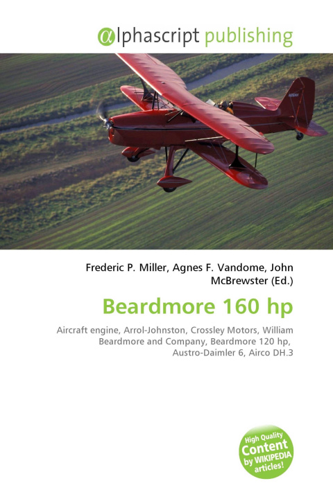 Kniha Beardmore 160 hp Agnes F. Vandome